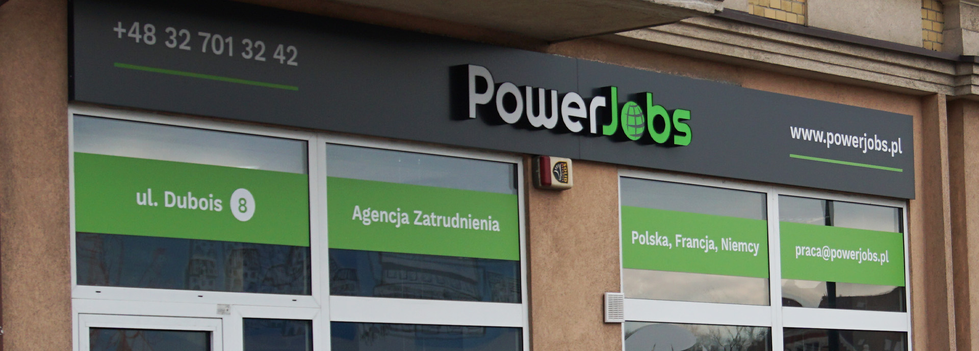 Agencja pracy Gliwice biuro header PJ